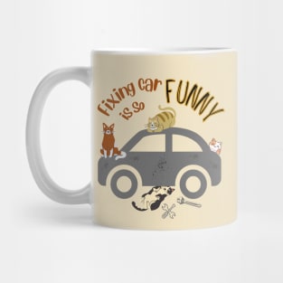 Funny cats Mug